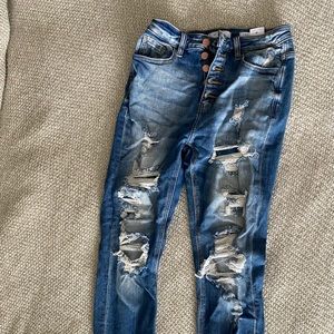 Distressed Skinny Jeans